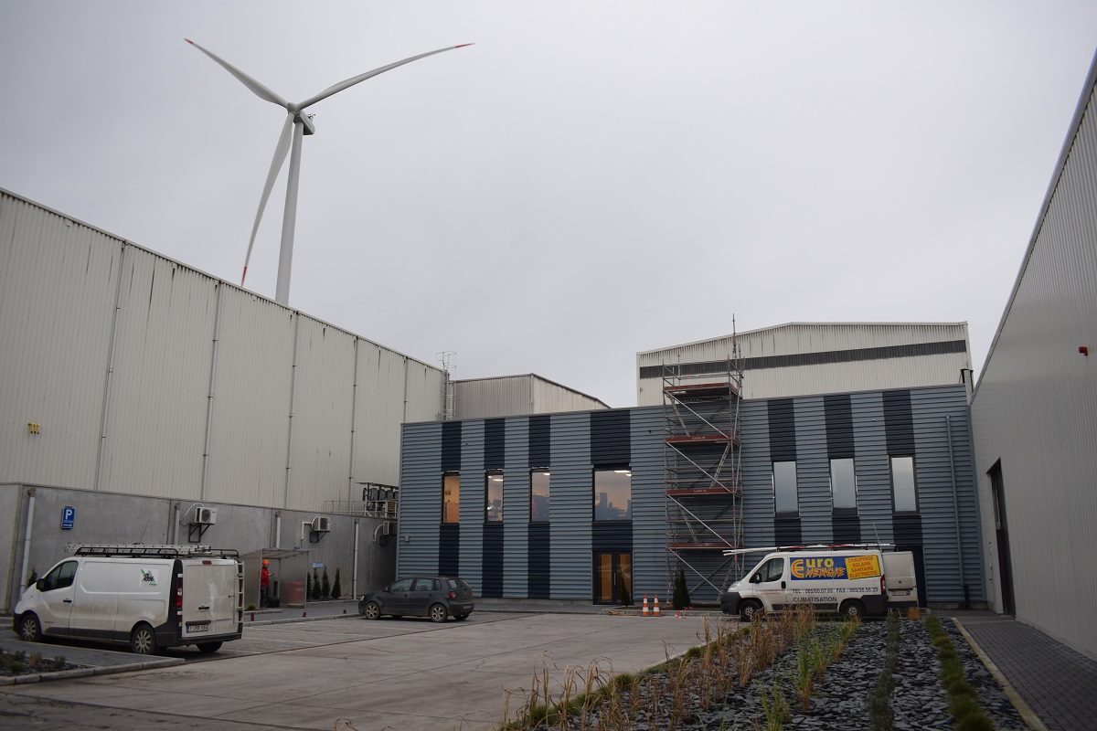 Construction de locaux sociaux pour Hydro