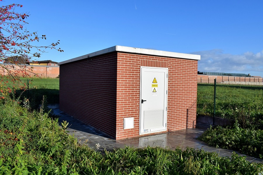 Installation de deux cabines moyenne tension