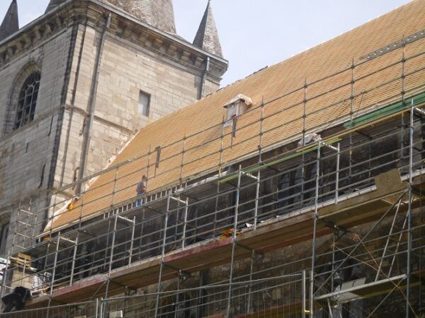 Restauration de la toiture de l’Eglise de Bouvignies (Dinant)