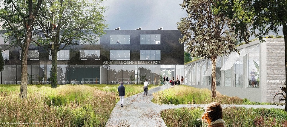 Reconstruction d’un bâtiment scolaire à Anvaing